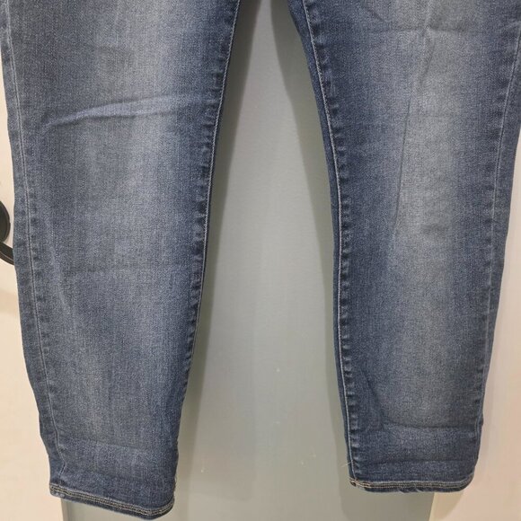 Rock & Republic Pull-On Cropped Jeans | Size 16 | Stretch Denim Blue Jeggings - Picture 9 of 15